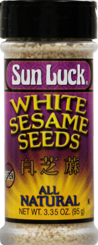 Sun Luck® White Sesame Seeds Perspective: front