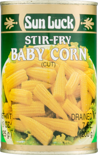 Sun Luck Stir Fry Baby Corn Perspective: front