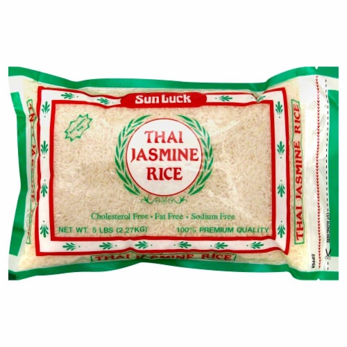 Sun Luck Thai Jasmine Rice Perspective: front