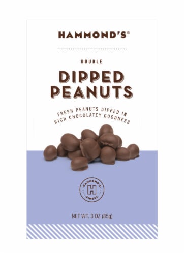 Hammond's Double Dipped Peanuts Perspective: front