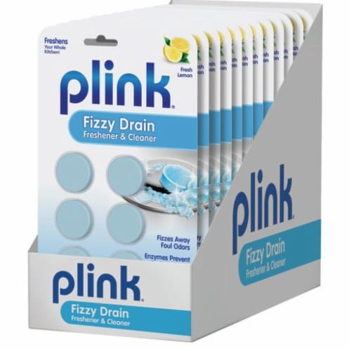 Plink Washer and Dishwasher Freshener Cleaner, 4 Tabs