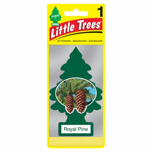 Little Trees® Royal Pine Air Freshener - Green Perspective: front
