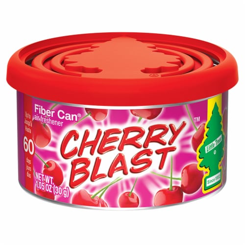 Little Trees® Cherry Blast Scented Fiber Can Air Freshener, 1.05 oz - City  Market