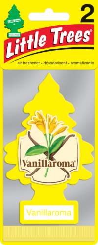 Little Trees® Vanillaroma® Auto Air Fresheners Perspective: front