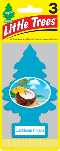 Little Trees® Caribbean Colada Car Air Fresheners, 3 pk - Fred Meyer