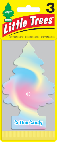 Little Trees® Cotton Candy Air Freshener Perspective: front
