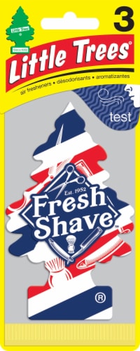 Little Trees® Fresh Shave™ Air Fresheners Perspective: front