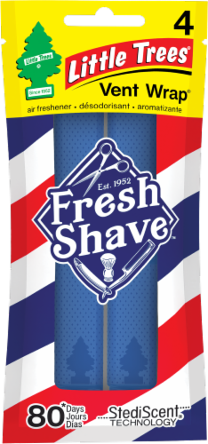 Little Trees Air Freshener Vent Wrap - Fresh Shave Perspective: front