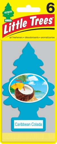 Little Trees® Caribbean Colada Air Fresheners Perspective: front