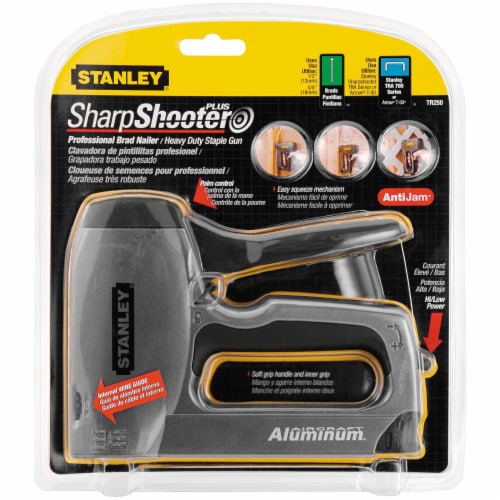 Stanley® SharpShooter Plus Professional Brad Nailer & Staple Gun Perspective: front