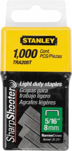 Stanley® SharpShooter Light Duty Staples Perspective: front