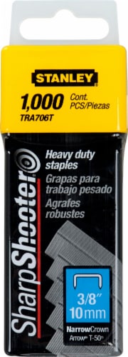 Stanley® SharpShooter® Heavy Duty Staples Perspective: front