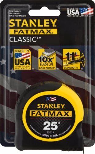 Stanley FATMAX Tape Measure 25 ft Fry s Food Stores