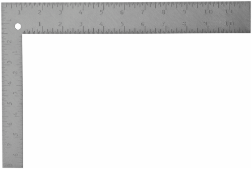 Stanley Workmaster Steel Square - Silver Perspective: front