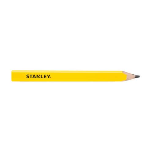 STANLEY #2 Graphite Flat Point Carpenter Pencil Perspective: front