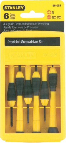 Stanley® Precision Screwdriver Set Perspective: front