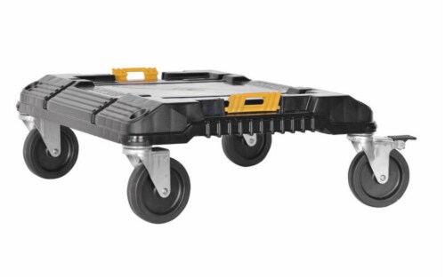 DeWalt TSTAK 19 in. Plastic 4 Wheel Cart 17 in. W x 7 in. H