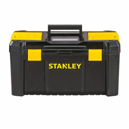 Stanley® Essentials Toolbox - Black/Yellow Perspective: front
