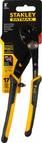 Stanley 17 Locking Position Pliers Perspective: front