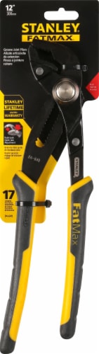 Stanley® FATMAX® Push-Lock™ Adjustable Joint Pliers Perspective: front