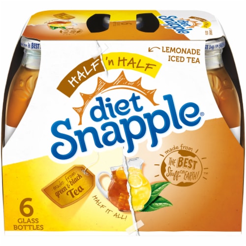 Snapple Peach Iced Tea, Drink Glass