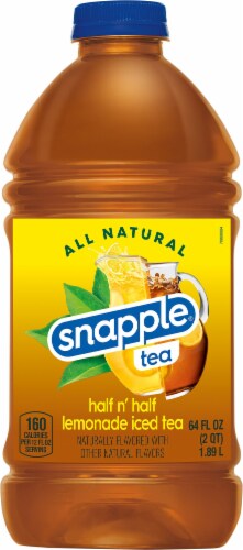 Snapple Half 'N Half Iced Tea & Lemonade Perspective: front