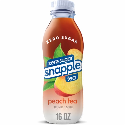 Snapple All Natural Diet Peach Tea, 6 bottles / 16 fl oz - Ralphs