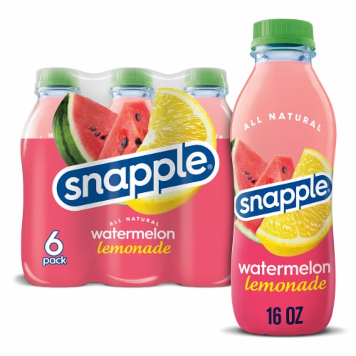 Snapple Watermelon Lemonade Perspective: front