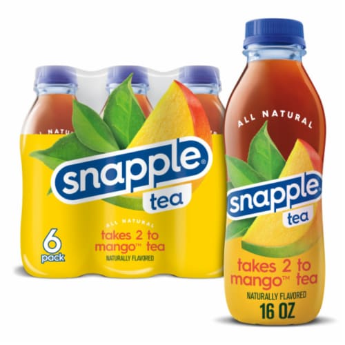 Snapple® Mango Tea Perspective: front