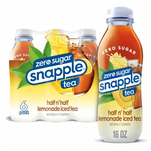 Snapple Zero Sugar Half 'n Half Tea Perspective: front