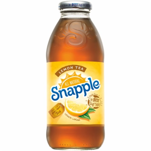 Snapple Lemon Tea Perspective: front