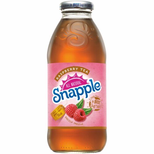 Snapple Raspberry Iced Tea Perspective: front