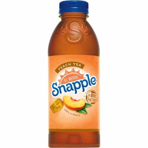 Snapple® Peach Iced Tea Drink Perspective: front