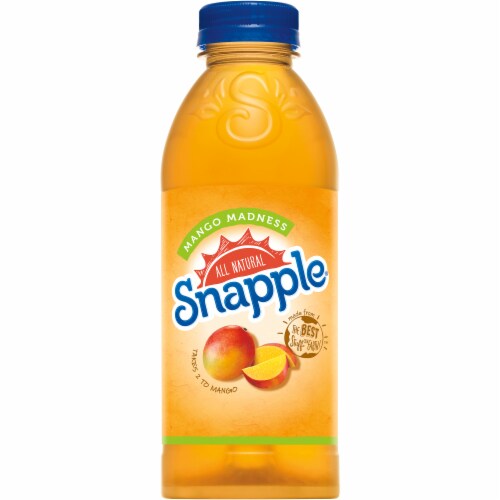 Snapple Mango Madness Juice Drink Perspective: front