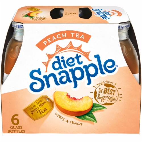 Snapple® Peach Tea, 6 pk / 16 fl oz - Ralphs