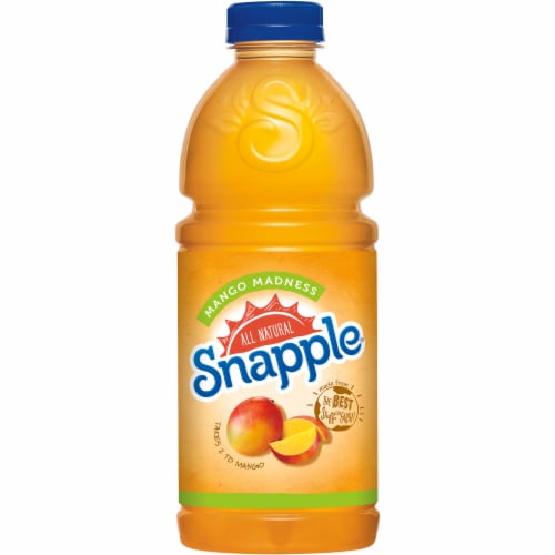 Snapple Mango Madness Juice Drink Perspective: front
