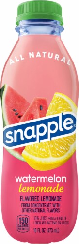 Snapple® Watermelon Lemonade Tea Perspective: front