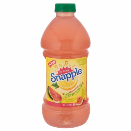 Snapple® Watermelon Lemonade Flavored Juice Drink Perspective: front
