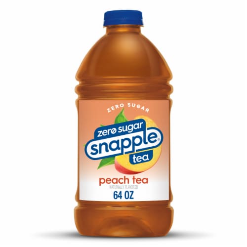  Diet Snapple Peach Tea, 16 fl oz (12 Plastic Bottles