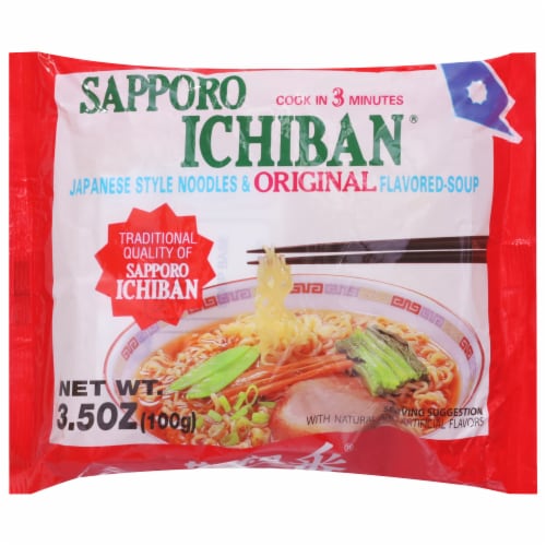 Sapporo Ichiban Original Japanese Style Noodles Perspective: front