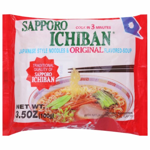 Sapporo Ichiban Original Japanese Style Noodles Perspective: front