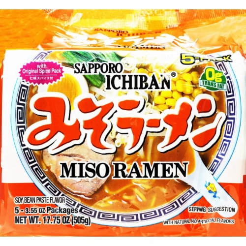 Sapporo Ichiban® Miso Ramen Perspective: front