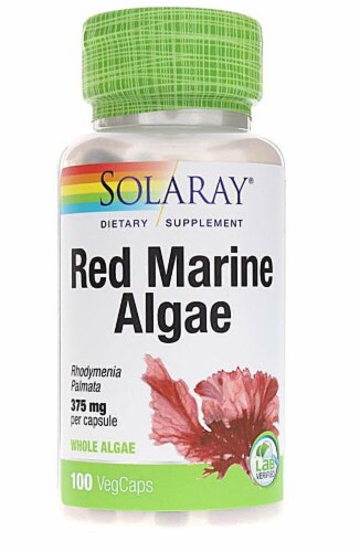 Solaray  Red Marine Algae Perspective: front