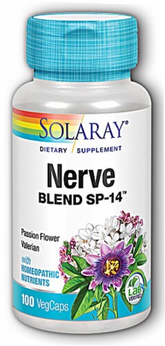 Solaray  Nerve Blend™ SP-14™ Perspective: front