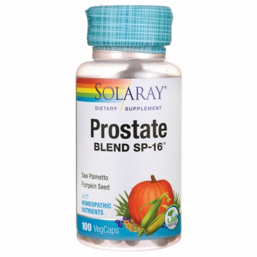 Solaray Prostate Blend Sp-16 100 Veg Caps Perspective: front