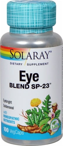 Solaray  Eye Blend SP-23 VegCaps Perspective: front