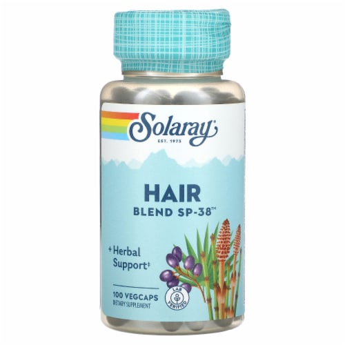 Solaray Hair Blend SP-38™ Vegetarian Capsules, 100 ct - Pay Less Super  Markets