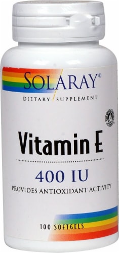 Solaray  Vitamin E Perspective: front