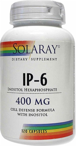 Solaray IP-6 Capsules Perspective: front