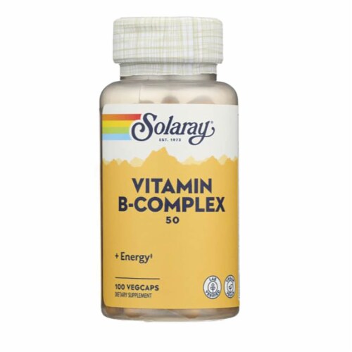 Solaray B-Complex 50 Perspective: front